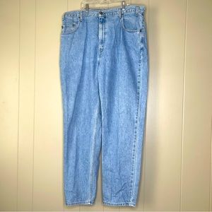 Levi’s 545 mens light wash denim jeans 40X34